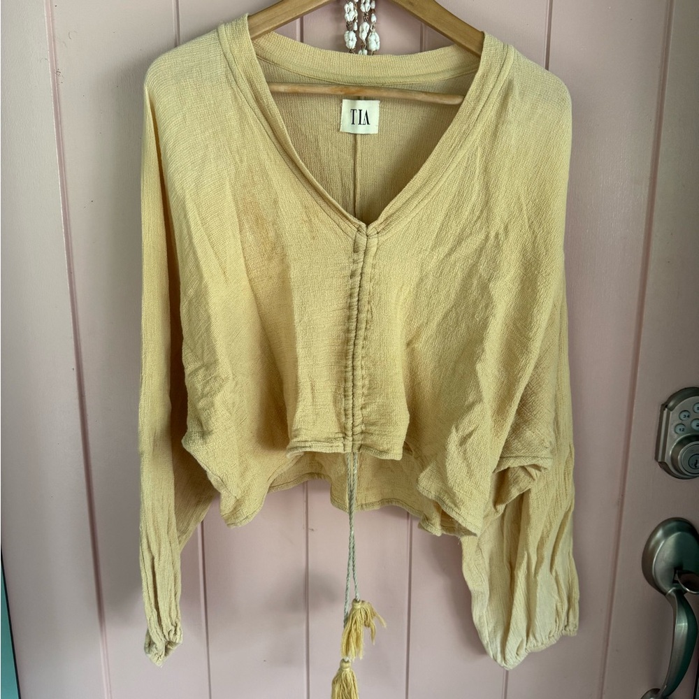 STUDIO TIA Mustard Top